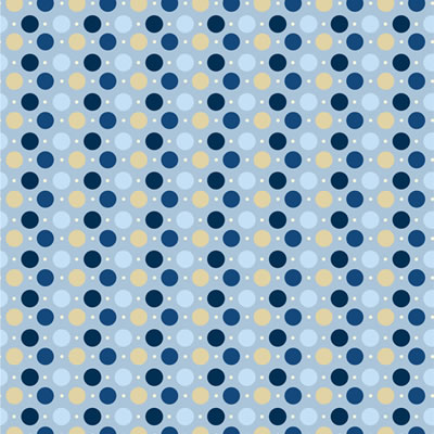 Heidi Grace - Snowflake Park - Dots with Flocking 12x12 paper  (pack of 5)